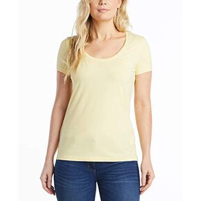 Nautica Women's Easy Comfort Scoop Neck Supersoft 100% Cotton Solid T-Shirt in Saudi Arabia