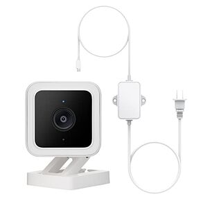 Wyze Cam v3 مع رؤية ليلية ملونة، كاميرا فيديو سلكية عالية الدقة 1080 بكسل داخلية/خارجية، صوت ثنائي الاتجاه مع محول طاقة خارجي Wyze v3 in Kuwait
