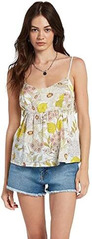 قميص Volcom النسائي Happy Clouds Cami in Kuwait