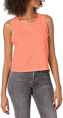 Lucky Brand Women's Sleeveless Crew Neck Muscle Tank Top in Saudi Arabia