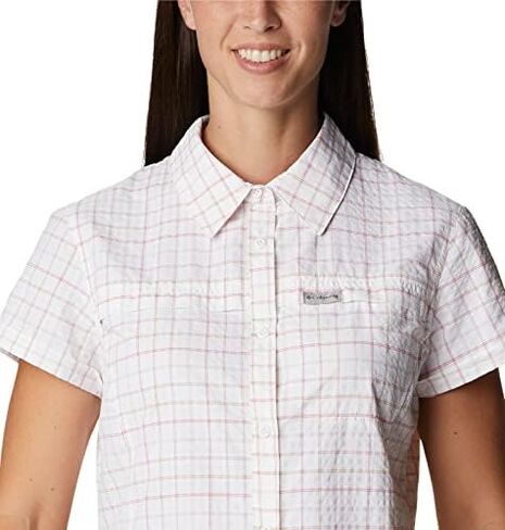 Columbia Women's Silver Ridge Novelty Ss Shirt in Saudi Arabia