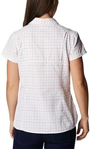 Columbia Women's Silver Ridge Novelty Ss Shirt in Saudi Arabia