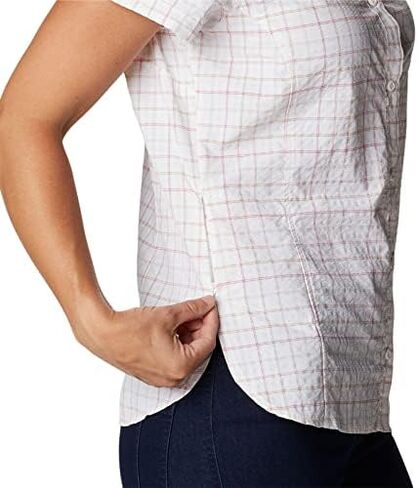 Columbia Women's Silver Ridge Novelty Ss Shirt in Saudi Arabia