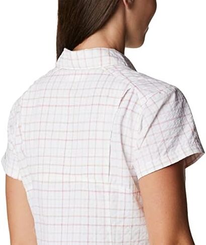 Columbia Women's Silver Ridge Novelty Ss Shirt in Saudi Arabia