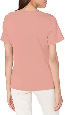 Tommy Hilfiger Women's Short Sleeve V-Neck T-Shirt (Standard and Plus Size) in Saudi Arabia