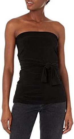 Norma Kamali Women's Drop Shoulder All in One Cropped Top in Saudi Arabia