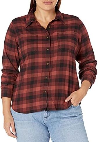 Carhartt Women's Rugged Flex Hamilton Flannel Shirt in Saudi Arabia