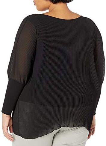 تونيك نسائي طويل الأكمام مصنوع في إيطاليا بحاشية غير متماثلة in Kuwait