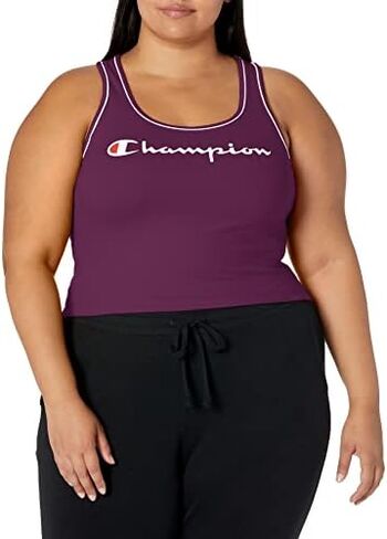 تي شيرت علوي حريمي مطبوع عليه Champion Everyday Crop Top in Kuwait