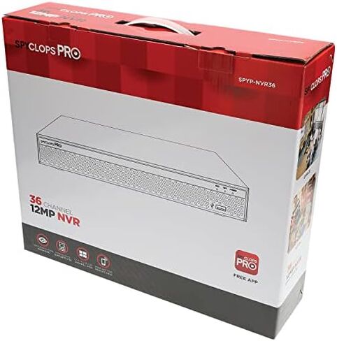 Spyclops SPYP-NVR36 PRO 36-Channel 12.0-Megapixel NVR in Saudi Arabia