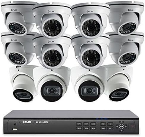 Digimerge M1644K84 4k HD Security System Digital Surveillance Camera, Black in Kuwait