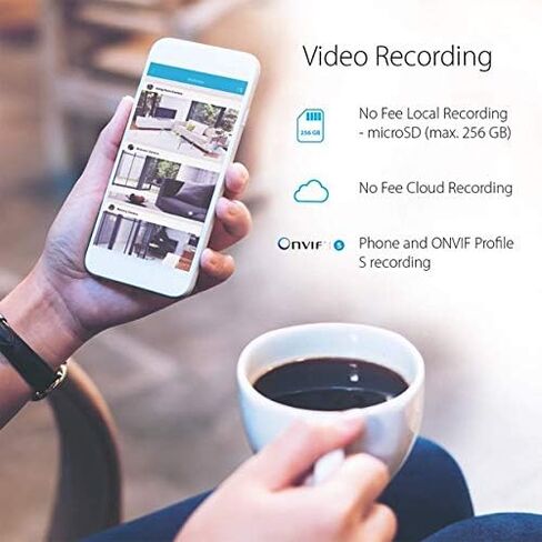 D-Link Security WiFi Smart Camera Full HD Pan/Tilt Wireless Security, Motion & Night Vision, 2 Way Audio, Cloud & Local Recording, Amazon Alexa Google Assistant (DCS-8526LH-US) in Saudi Arabia