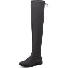 DREAM PAIRS Women's Over The Knee High Low Block Heel Riding Boots in Saudi Arabia