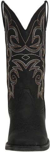 SheSole Women's Fashion Western Cowgirl Cowboy Boots Wide Square Toe Mid Calf in Saudi Arabia
