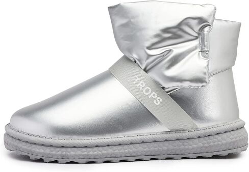 حذاء Stylein النسائي الكلاسيكي بخطاف وحلقة للكاحل قصير للشتاء الدافئ للثلج in Kuwait