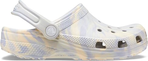 كروكس - قبقاب كلاسيكي برسومات مصبوغة للأطفال من الجنسين (طفل صغير/طفل كبير) in Kuwait