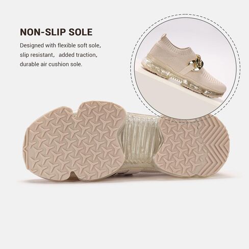 LUCKY STEP Women Air Cushion Fashion Sneakers Breathable Casual Comfortable Lightweight Walking Shoes in Saudi Arabia