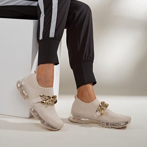 LUCKY STEP Women Air Cushion Fashion Sneakers Breathable Casual Comfortable Lightweight Walking Shoes in Saudi Arabia