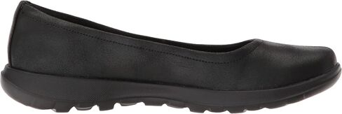 Skechers womens Go Walk Lite-15395 Ballet Flat, Black, 7.5 US in Saudi Arabia