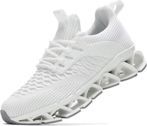 Wrezatro Women's Slip on Walking Running Shoes Blade Tennis Casual Fashion Sneakers Comfort Non Slip Work Sport Athletic Trainer in Saudi Arabia