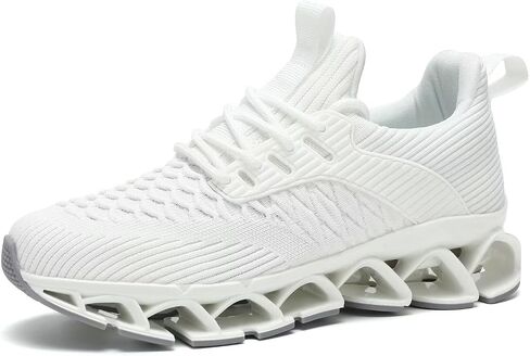 Wrezatro Women's Slip on Walking Running Shoes Blade Tennis Casual Fashion Sneakers Comfort Non Slip Work Sport Athletic Trainer in Saudi Arabia