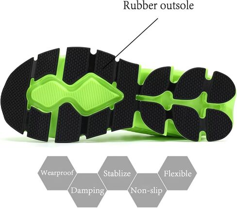 Wrezatro Women's Slip on Walking Running Shoes Blade Tennis Casual Fashion Sneakers Comfort Non Slip Work Sport Athletic Trainer in Saudi Arabia