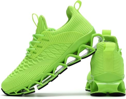 Wrezatro Women's Slip on Walking Running Shoes Blade Tennis Casual Fashion Sneakers Comfort Non Slip Work Sport Athletic Trainer in Saudi Arabia