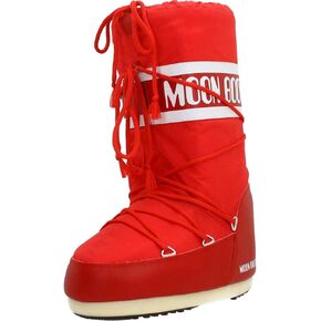 حذاء Tecnica Moon Boot للجنسين من النايلون للشتاء، أحمر، 39-41 EU، 7-8.5 US للرجال، 8-10 US للسيدات in Kuwait