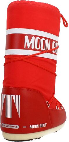 حذاء Tecnica Moon Boot للجنسين من النايلون للشتاء، أحمر، 39-41 EU، 7-8.5 US للرجال، 8-10 US للسيدات in Kuwait