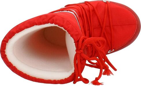 حذاء Tecnica Moon Boot للجنسين من النايلون للشتاء، أحمر، 39-41 EU، 7-8.5 US للرجال، 8-10 US للسيدات in Kuwait