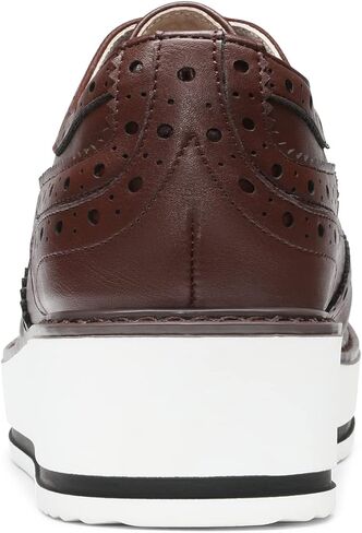 Bruno Marc Women's Platform Oxfords Lace-Up Wingtip Brogue Shoes in Saudi Arabia