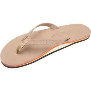 Rainbow Sandals Women's Single Layer Leather Sandal Narrow Strap in Saudi Arabia