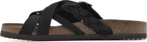 White Mountain Women's Harrington Braided Footbed Sandal in Saudi Arabia