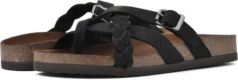 White Mountain Women's Harrington Braided Footbed Sandal in Saudi Arabia