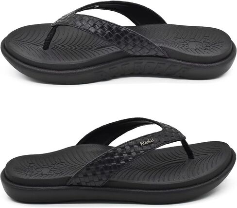 KuaiLu Womens Flip Flops Ladies Yoga Mat Comfortable Walking Thong Sandals With Plantar Fasciitis Arch Support Slip On Indoor Outdoor For Summer in Saudi Arabia