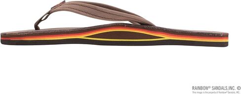 Rainbow Sandals Women's Single Layer Leather Sandal Narrow Strap in Saudi Arabia