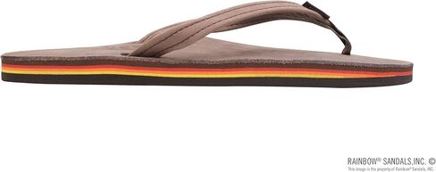 Rainbow Sandals Women's Single Layer Leather Sandal Narrow Strap in Saudi Arabia