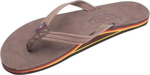 Rainbow Sandals Women's Single Layer Leather Sandal Narrow Strap in Saudi Arabia