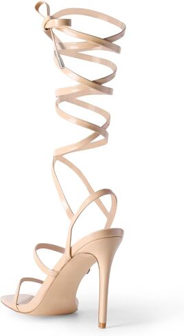 DREAM PAIRS High Heels Stilletos Heels for Women Strappy Gladiator Sexy Square Toe Heels Open Toe Heels Dressy Pumps Sandals in Saudi Arabia