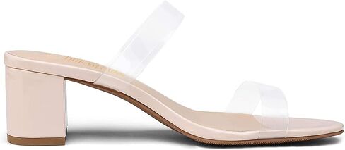 حذاء نسائي من DREAM PAIRS بحزامين مفتوح عند الأصابع وكعب مكتنز وكعب منخفض in Saudi Arabia