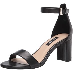 NINE WEST Women's Pruce Block Heel Heeled Sandales Talons