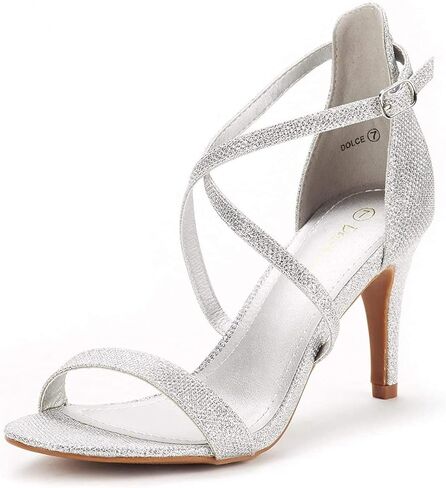 DREAM PAIRS Women's Dolce Fashion Stilettos Open Toe Pump Heel Sandals in Saudi Arabia