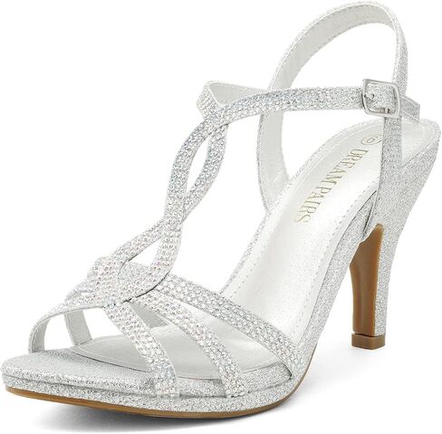 DREAM PAIRS Women's Amore Fashion Stilettos Open Toe Pump Heel Sandals in Saudi Arabia