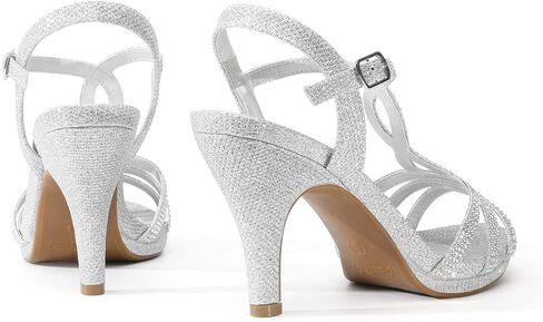 DREAM PAIRS Women's Amore Fashion Stilettos Open Toe Pump Heel Sandals in Saudi Arabia