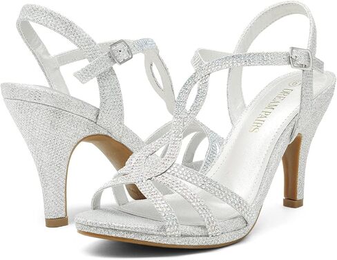 DREAM PAIRS Women's Amore Fashion Stilettos Open Toe Pump Heel Sandals in Saudi Arabia