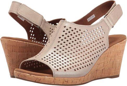 صندل نسائي من Rockport Briah Perf Sling Wedge in Kuwait