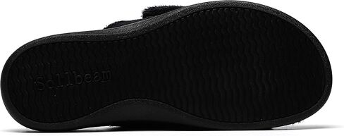 SOLLBEAM Women's Plantar Fasciitis Fuzzy House Orthopedic Adjustable Slippers With Arch Support Orthotic Heel Cup Sandals For Ladies in Saudi Arabia