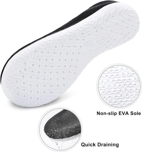 أحذية Scurtain للجنسين للرجال والنساء، أحذية مائية قابلة للتنفس حافي القدمين سريعة الجفاف، أحذية سباحة، أحذية الشاطئ in Kuwait