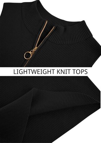 Imily Bela Womens Summer Zipper Knit Crop Tops Going Out Sweater Tank Fashion Sexy Y2k Sleeveless Shirts in Saudi Arabia