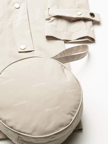 Calvin Klein Women's Long Packable Anorak Jacket in Saudi Arabia